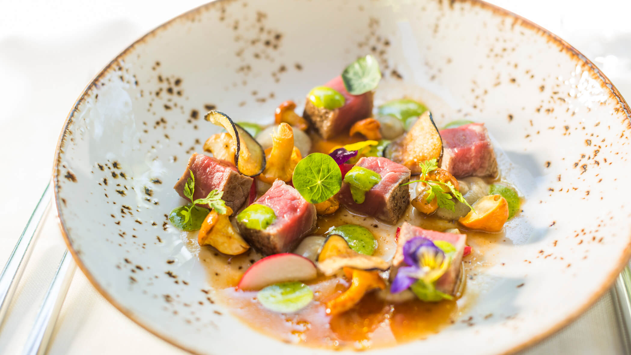 Rindsalat mit Pilzen - Forsterhof