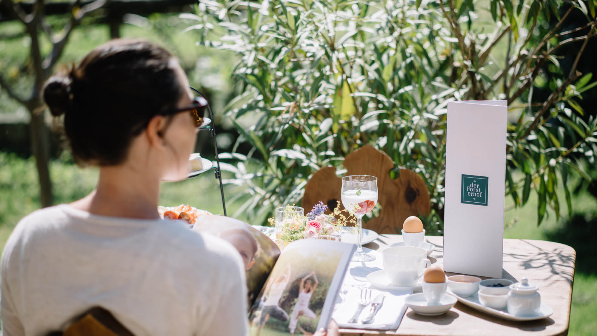 Prima colazione all'aperto - Forsterhof